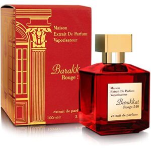 Pure red barakkat rouge 540 luxury bottle 