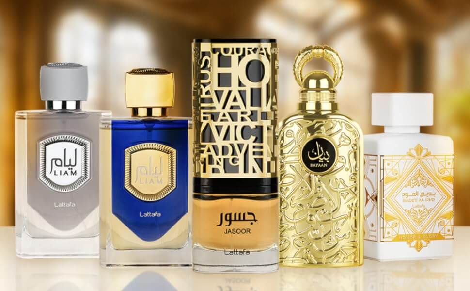 Lattafa perfumes with luxurious bottle 